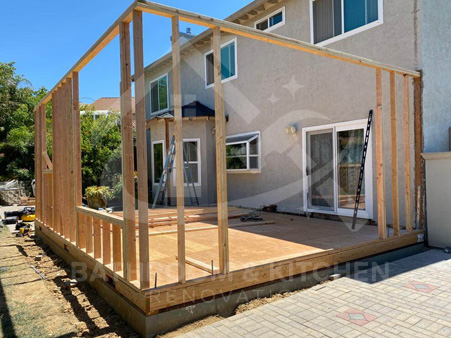 Bedroom and Living Room Addition